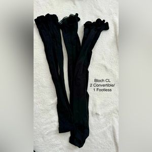 Bloch CL Black Dance Tights Bundle